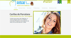 Desktop Screenshot of clinicaromeros.com
